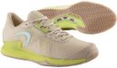 Head Sprint Pro 3.5 Clay Court Schoenen Beige EU 38 Vrouw