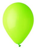 Pack Ciao Pack 100 balloons in natural latex Premium Quality G120 (Ø 33cm / 13"), light green