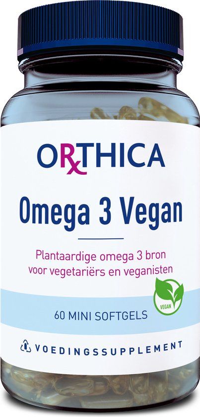Orthica Omega 3 Vegan - 60 mini softgels