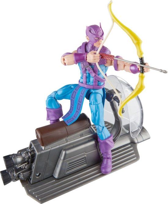 Hasbro The Avengers - Marvel Legends Hawkeye With Sky-Cycle 15 cm Action Figure - Multicolours