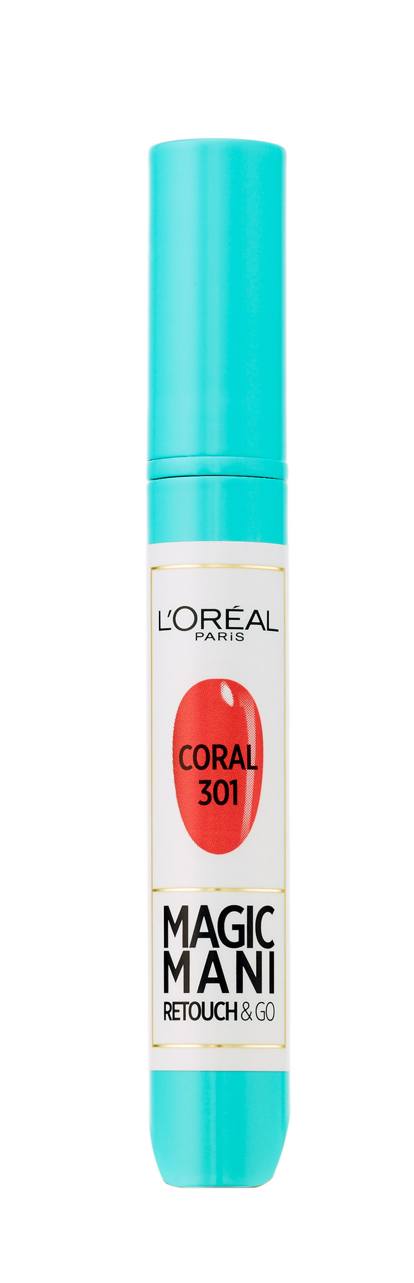 L'Oréal Make-Up Designer Magic Mani - 301 Coral - Nagellak