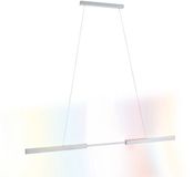 Paulmann LED-hanglamp Smart Home Zigbee 3.0 Aptare RGBW+ dimbaar 2x2240lm 2x16W Alu geborsteld