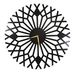 Homemania Horloge, Geometrische klok, Zwart