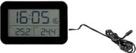 Benson Multifunctioneel weerstation - thermometer en alarmklok - 11 x 7,3 cm - binnen en buiten