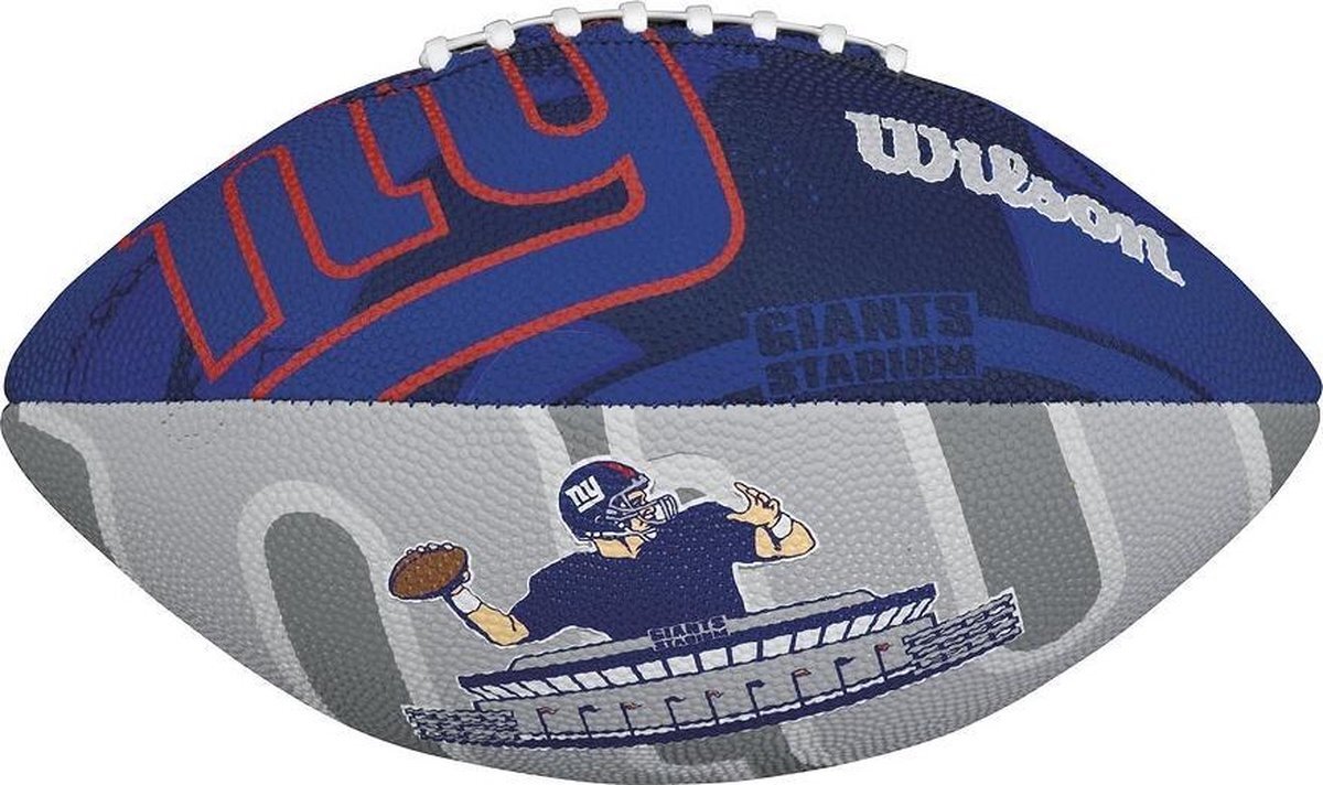 Wilson Nfl Team Logo Giants American Football