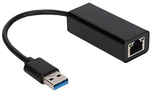 WinmetEuro Switch LAN-adapter, USB 3.0 naar RJ45 High Definition Praktische Handige Plug and Play Ethernet-adapter voor Vista-systeem voor OS X-systeem voor Win XP-systeem