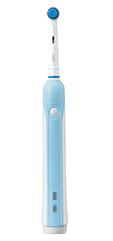 Oral-B 800 Sensitive Clean wit, blauw