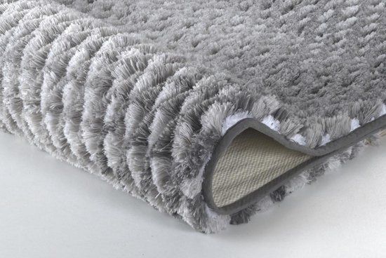 Kleine Klein Wolke - Badmat - Cory - 60x60 cm - grijs