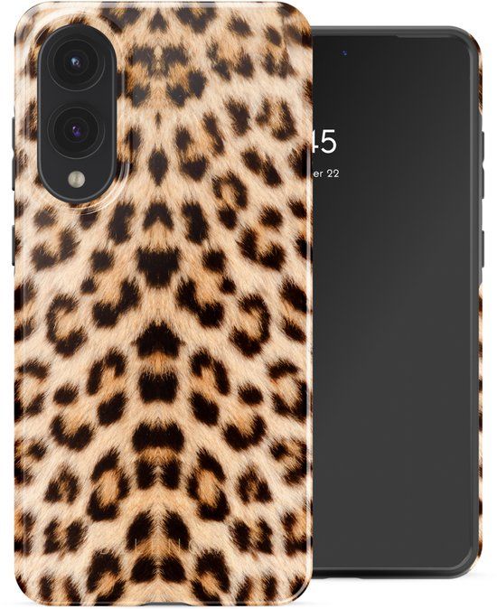 Selencia Hoesje - Geschikt voor Samsung Galaxy S25 Edge - Backcover - Wild Leo