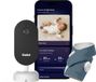 Owlet Dream Duo™ Babyfoon met Camera HD en Baby Monitor met alarm - Meet Hartslag, Zuurstof & Slaapcyclus van 0 tot 18 maand - Medisch gecertificeerde Babyphone - Bedtime Blue