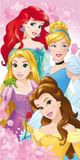 Disney Princess Strandlaken - Katoen - 70 x 140 cm - Multi