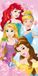 Disney Princess Strandlaken - Katoen - 70 x 140 cm - Multi