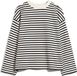 ARMEDANGELS Frankaa Stripe Dames Trui - Zwart Wit - Maat XL