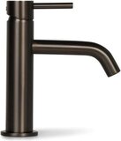 Blue Label Brondby Wastafelkraan Gunmetal - Modern - RVS - 5 Jaar Garantie