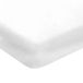 Homemania 14382 beschermhoes voor het bed, met hoeken, eenkleurig, katoen, 90 x 200 cm, wit