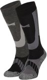 morethansocks Xtreme - Skisokken Unisex - Multi zwart - 45/47 - 2-Paar