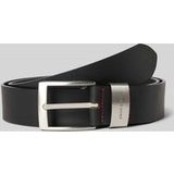 PIERRE CARDIN leren heren riem - zwart