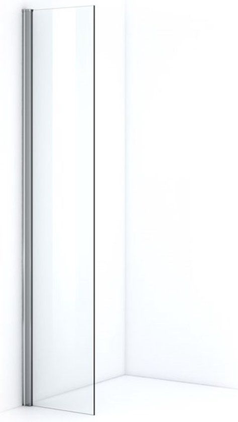 Maxaro Zircon Comfort Inloopdouche - 40cm - Chroom - Helder glas - Vaste wand