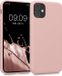 kwmobile Apple iPhone 11 hoesje - Terracotta TPU Back Cover
