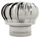 StarTech Dakventilator - Passieve turbine-dakventilator - Rond - Diameter 27 cm - Roestvrij staal 201 - Regenbestendig - Zilver