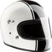 Bandit Integral Casque moto, Blanc, taille M (57/58)