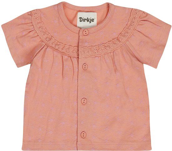 Dirkje Meisjes T-shirt - Light pink