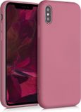 kwmobile telefoonhoesje geschikt voor Apple iPhone X - Back cover in donkerroze