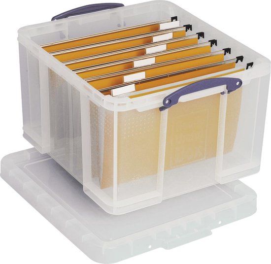 Really Useful Box - Opbergbox - 42 Liter - Transparant