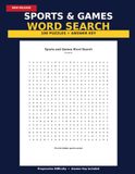 Sports and Games Word Search: 100 Large Print Puzzles