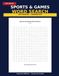 Sports and Games Word Search: 100 Large Print Puzzles