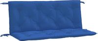 vidaXL Tuinbankkussens 2 stuks 120x50x7 cm Oxford stof koningsblauw