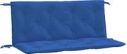 vidaXL Tuinbankkussens 2 stuks 120x50x7 cm Oxford stof koningsblauw