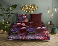 Muller Textiles Bordeaux Dekbedovertrek 200x220 cm Katoen Satijn