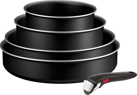 Tefal Ingenio Emotion Generous Cook Set Pannen 5dlg