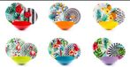 Excelsa Italian Design Tropical Diner Serviesset – 18-delig – Veelkleurig – Porselein & Steengoed