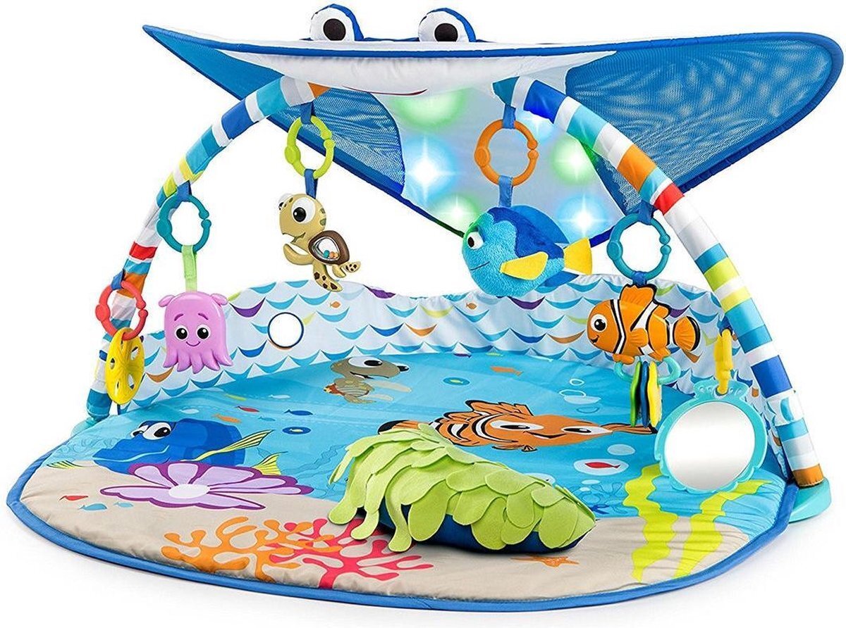 Bright Starts Mr. Ray Ocean Lights Activity Gym