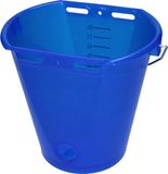 Kerbl Kalverdrinkemmer - Blauw Transparant - 8 Liter