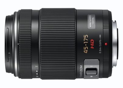 Panasonic Lumix G 45-175mm f/4.0-5.6 Telephoto Zoom Lens - Black