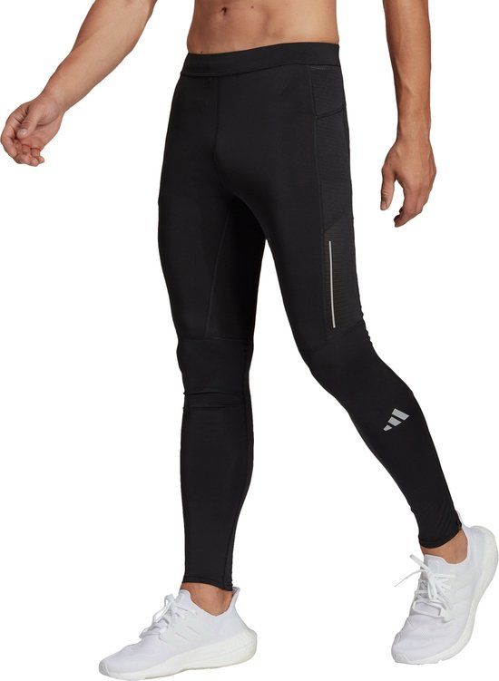 adidas Performance Own the Run Legging - Heren - Zwart - Maat S