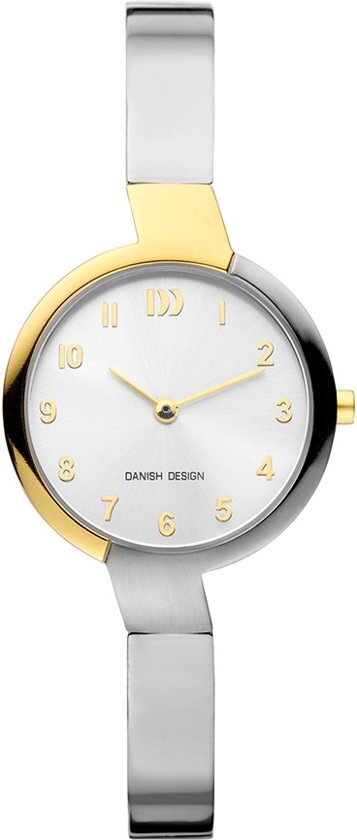 Danish Design IV65Q1201 horloge dames - zilver en goud - titanium