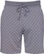 Joop! Pyjamashorts Leisure Cornflower AOP Lava Smoke Katoen Gebloemd Mannen S