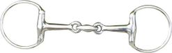 HKM Dubbel gebroken bit, 18 mm, RVS