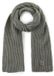 Codello Omslagdoek Vrouwen Polyacryl Wol Effen donkergrijs 30x190 cm