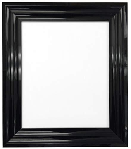 FRAMES BY POST Firenza Glans Zwart Fotolijst Kunststof Glas 10" x 4"