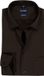 OLYMP Luxor comfort fit chemise - structure - noir brun - Repassage facile - Tour de cou : 40 (Taille UE : M)