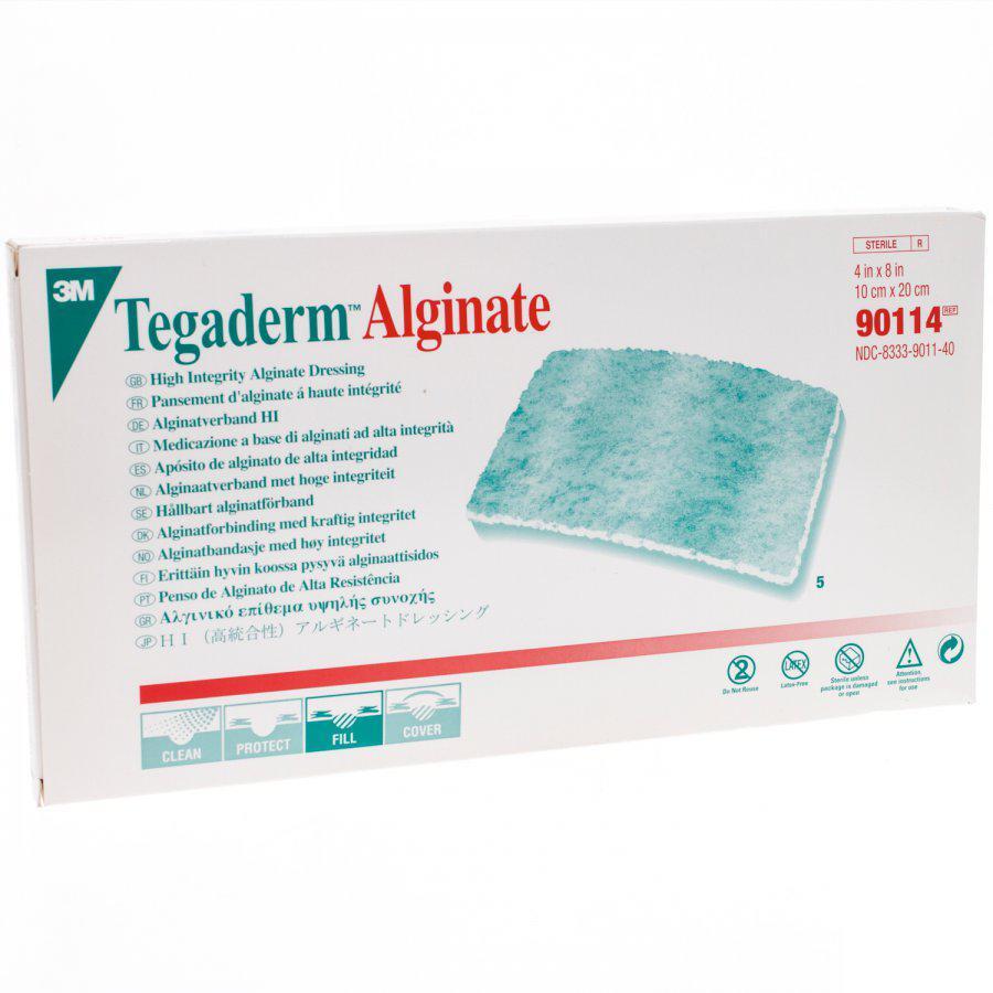 Tegaderm alginaat 10cmx20cm 5 stuks