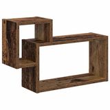 vidaXL Wandplank Muurmontage Oud hout 55 x 15 x 35 cm Bewerkt hout