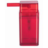 Spirella 10.15293 Cubo clear-rode zeepdispenser