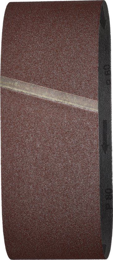 Wolfcraft Schuurbanden voor Bandschuurmachine - Korrel 80 - 6 stuks - 76 x 457 mm