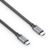 sonero SPC-U320-010 USB-kabel USB 3.2 Gen 1 (3.1 Gen 1) 1 m USB C Zwart, Grijs